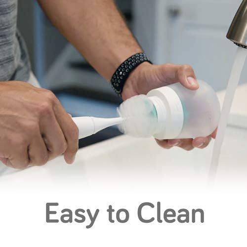 Nanobebe Flexy Silicone Baby Bottle, Anti-Colic, Natural Feel, Non-Collapsing Nipple, Non-Tip Stable Base, Easy to Clean 2-Pack, Grey, 9oz