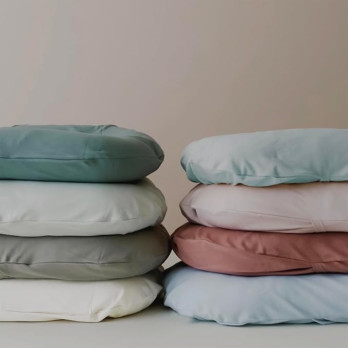 Baby Lounger - Snuggle Cozy Me Infant Lounger for Newborns | Flannel Cover, Breathable Soft, Portable Awake-Time Pad, Essential Baby Gift-Blue