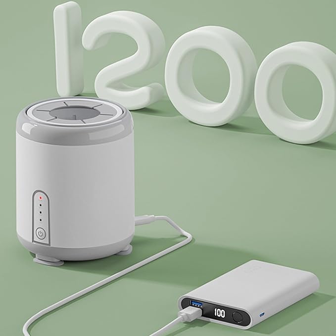 Baby Bottle Shaker, Electric Baby Bottle Mixer Formula Mixer Dispensers with Multi Speed Adjustment High Efficient Baby Automatic Shaker for 53‑75mm Bottles