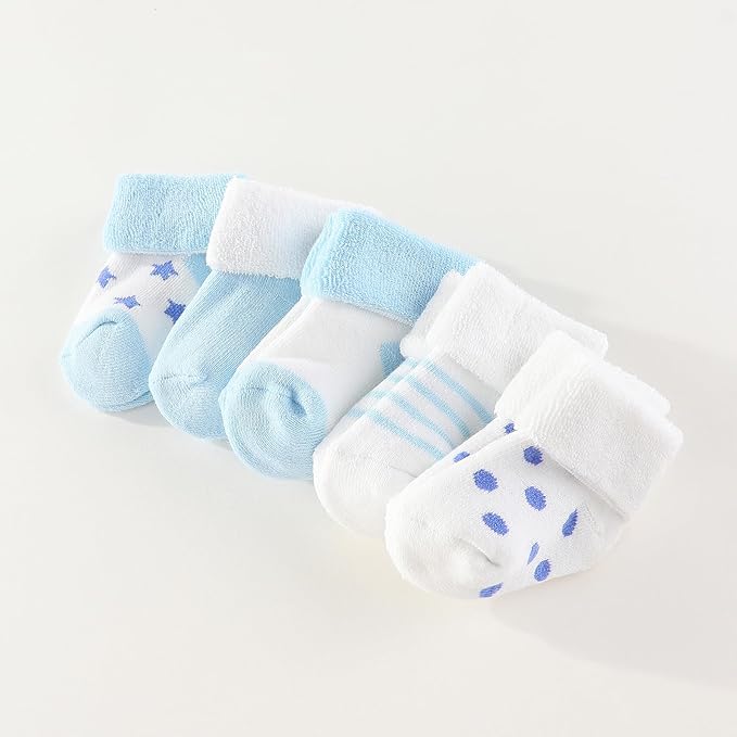 Baby Hats Mittens and Socks Set Cotton Newborn Hat Beanie Soft Infant Girls Boys Caps Gloves 0-6 month