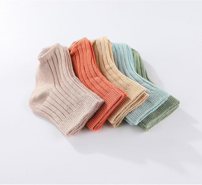 Newborn Baby Boy Girl Caps Mittens Socks Set Cotton Baby Essentials Accessories (Hats+Gloves+Socks)