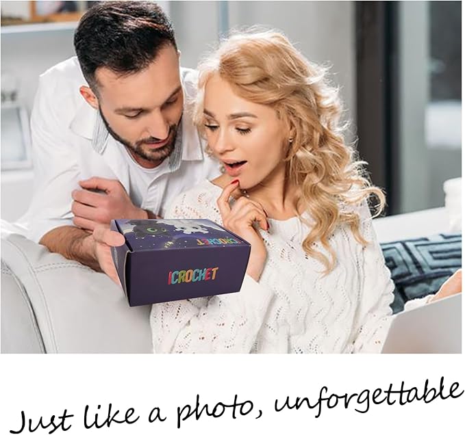 Crochet Kit for Beginners,Beginner Crocheting Animals Kits w Step-by-Step Video Tutorials, Knitting Starter Pack for Adults and Kids,2 Pack Dragon