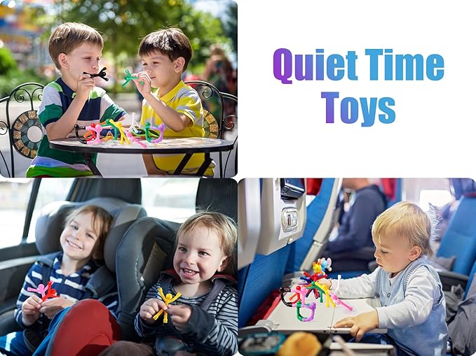 30 Pcs Magnetic Toys, Magnetic People, Colorful Magnets for Kids Travel Toys, for Refrigerator Magnets, Office, Whiteboard Decoration