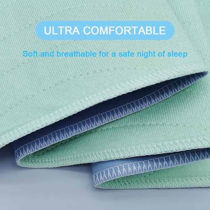 Absorbent Bed Pads for Incontinence - Washable, Reusable, 4-Layer Waterproof Mattress Protectors (36x38 Inch - 4 Pack)