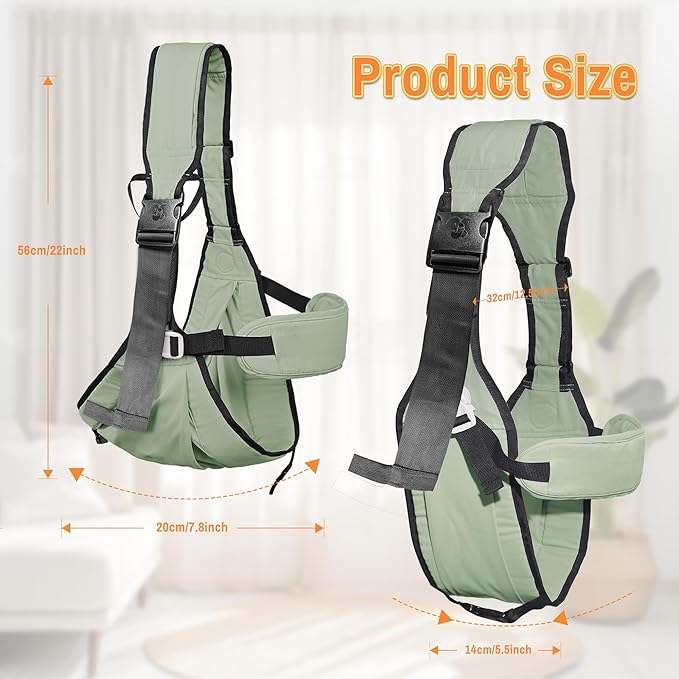 Baby Carrier Newborn to Toddler,Adjustable Baby Sling Carrier,Comfortable and Lightweight Toddler Carrier for 25-60 lbs,Ideal for Shopping Travelling