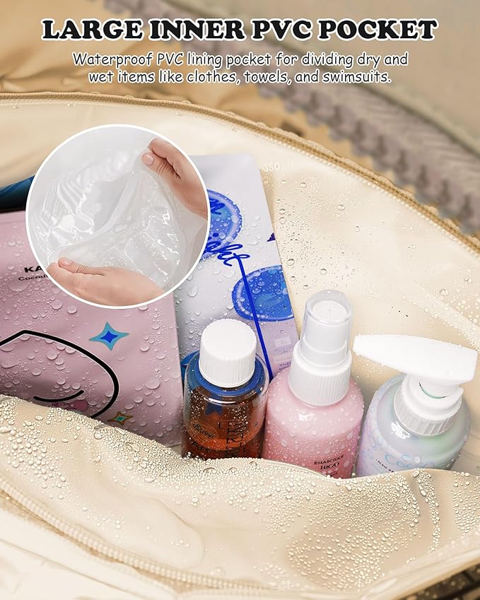 Birthday Gifts for Women-Monogram Duffle Bag, Weekender Bags for Women,Overnight Bag with Wet Pocket,Lightweight Travel Bags Personalized Gym Tote with Makeup Pouch