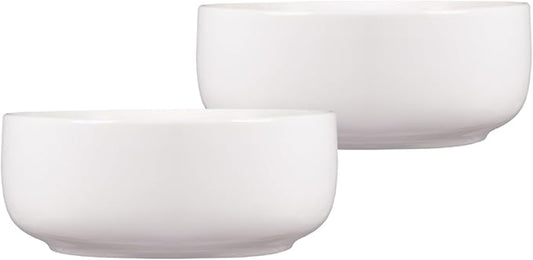 Elk and Friends Kids Porcelain Bowls| Kids/Toddler/Baby Feeding | Microwave & Dishwasher Safe | Non slip | Cereal/Soup/Snack Dishes & Dinnerware | 2 Pack