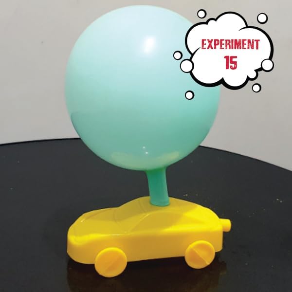 Einstein’s Air Science Kit for Kids. STEM for Boys & Girls Aged 8 and Above. 15 Exciting Experiments Inside. Detailed Picture Guide Included.