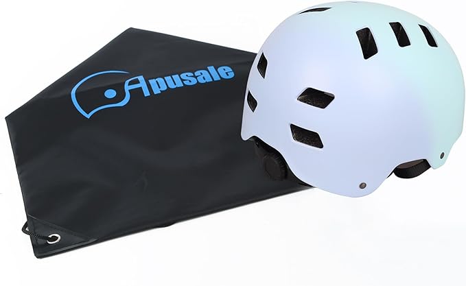 Bike Skateboard Helmet, Adjustable and Multi-Sport for Skate Scooter, 3 Sizes for Adult Youth Kids Toddler