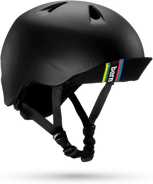 Bern Nino Bike Helmet for Kids, Ages 3-12, Flip Visor, Adjustable fit, Lightweight, CPSC Safety Certified