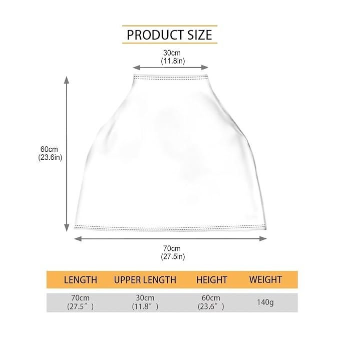 Binienty Mushrooms Car Seat Cover Canopies,Cottagecore Mushroom Nursing Cover for Mom Stretchy Infants Stroller Cover/High Chair/Breastfeeding Cover