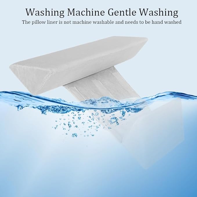 Baby Side Sleeper Weddge Adjustable Soft and Breathable Pillow,WHITE-1PC