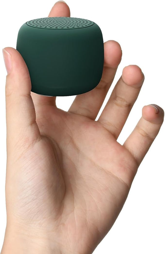 Babelio White Noise Sound Machine for Adults Kids Baby, Mini, 15 Non-looping Sounds, Timer, Memory Function, Easy to Pocket and Travel Green