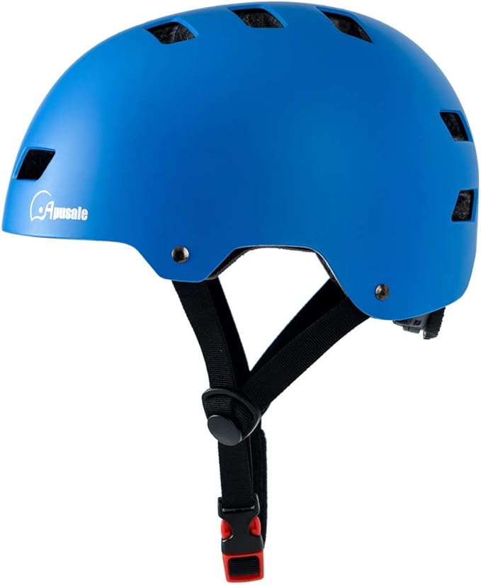 Bike Skateboard Helmet, Adjustable and Multi-Sport for Skate Scooter, 3 Sizes for Adult Youth Kids Toddler