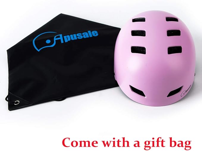 Bike Skateboard Helmet, Adjustable and Multi-Sport for Skate Scooter, 3 Sizes for Adult Youth Kids Toddler