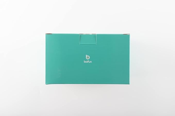 BOIFUN 2K WiFi Baby Monitor with Camera and Audio,Smartphone APP, Colorful Night Light, Smart AI Motion & Sound & Humidity & Temperature Detection, Auto Tracking,5-Inch Monitor Control, Night Vision