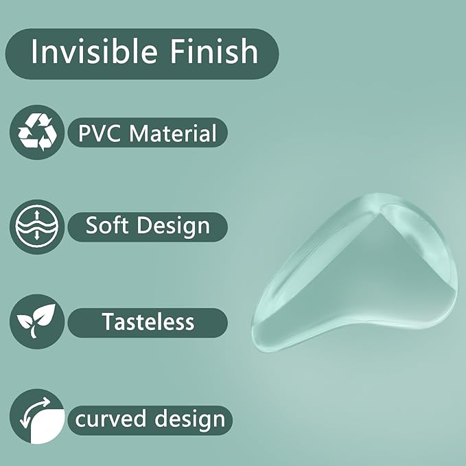 Baby Corner Protector Corner Protector Baby Furniture Corner Protection Transparent Cover Sharp Furniture and Table Top Edges with Adhesive 10 Pack