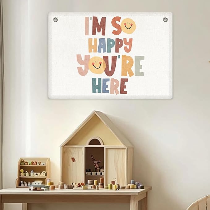 Boho Classroom Banner Wall Decor, Teacher Gits, Welcome Sign Wall Hanging Banner Flag, Classroom Decoration Nursery Toddler Kids Room Playroom Decor Wall Art Christmas Birthday Gifts