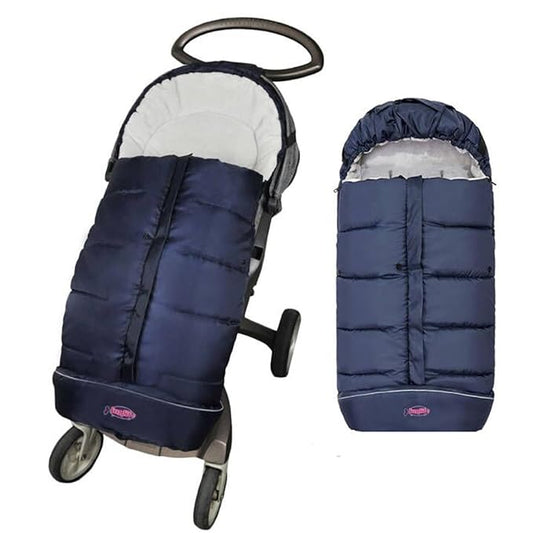 Go 3 Seasons Universal Stroller Footmuff, Warm Winter Bunting Bag for Toddler, Waterproof Sleeping Bag, Anti-Slip Height Adjustable, Winter Blanket