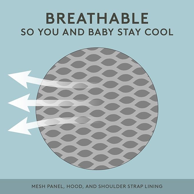 Baby Tula Explore Carriers - Breathable Baby Carrier Newborn to Toddler - Adjustable Toddler Carrier - Multiple Ergonomic Positions Front and Back - Ergonomic Fit for 7-45 lb - Mesh, Beyond