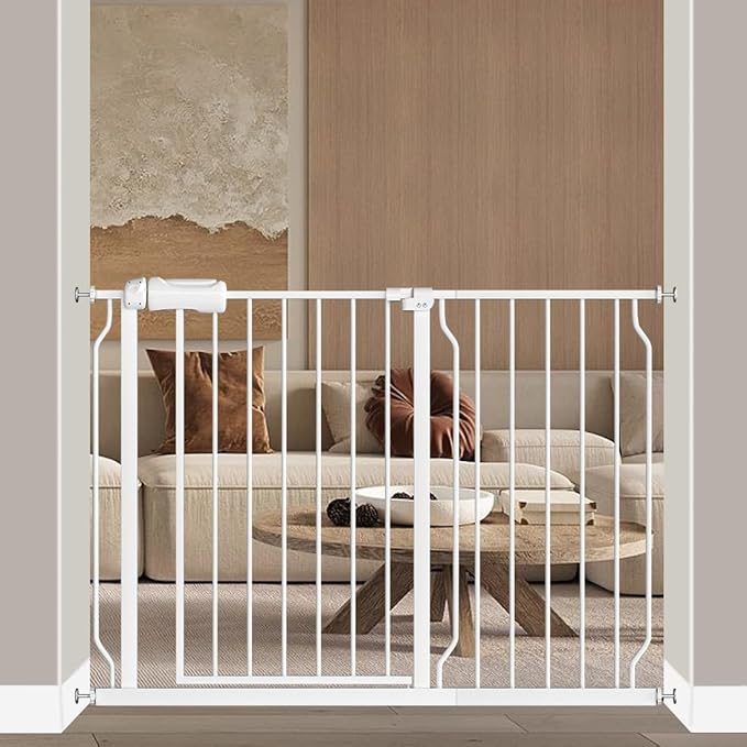 Fairy Baby Fairy Baby Walk Through Baby Gate Auto Close White Child Safety Gates Extension