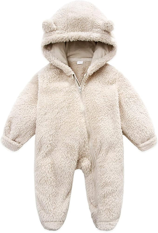 Baby Boy Girl Snowsuit Winter Warm Clothes Coat Infant Jumpsuit Toddler Outfit