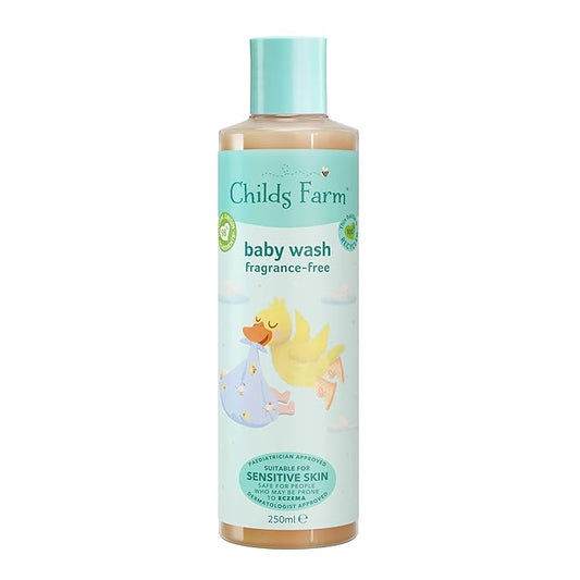 Childs Farm baby wash unfragranced 250ml