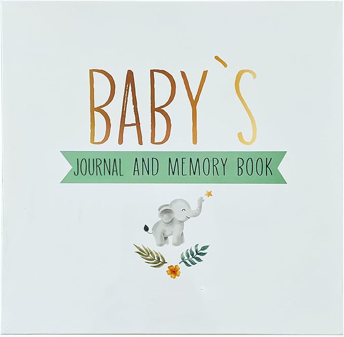Baby's First Years Book, Baby Memory Book Gender Neutral, Baby Diary Record Book, Baby First 5 Years Book, Baby Book Memory Keepsake, Personalized Books for Baby, Baby First Milestones Book