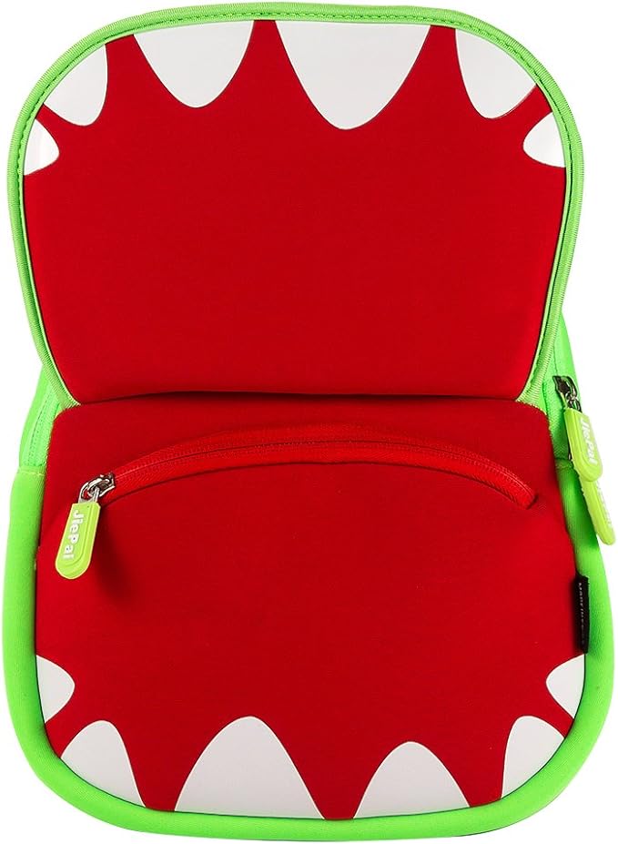 JiePai Dinosaur Toddler Backpack Hippo Kids Backpack Waterproof Cartoon Preschool