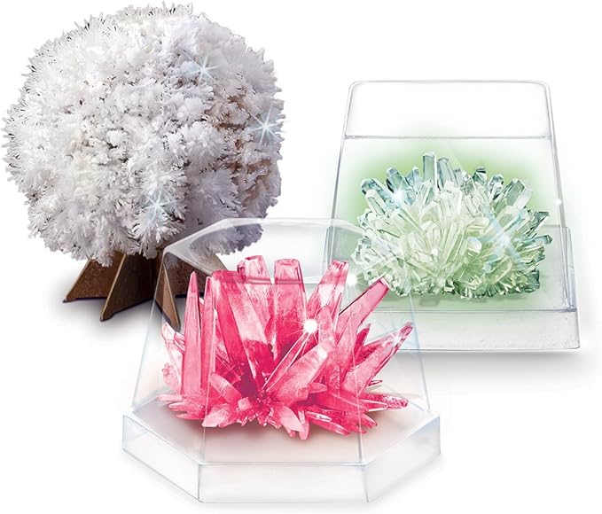 4M - STEAM Earth Science - Educational Science Kits for Kids Ages 5+ with 5 Experiments: Volcano Eruption, Excavate Crystals, Crystal Growing, & More - Hands-On Geology STEM Learning Science for Kids