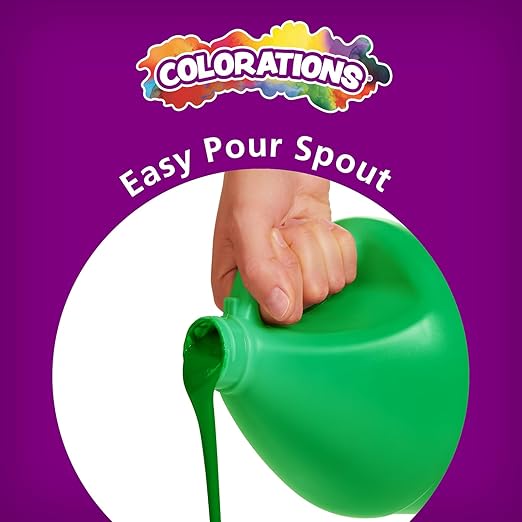 Colorations Tempera Paint, Gallon Size, Turquoise, Non Toxic, Vibrant, Bold, Kids Paint, Craft, Hobby, Fun, Art Supplies (Item # GSTTU), 1 Gallon