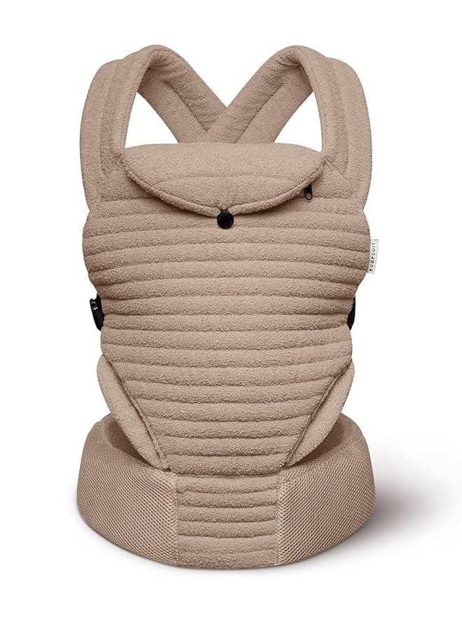 Bumpsuit Baby Carrier for Men Women Newborn to Toddler (7-45 lbs), Ergonomic Face-in & Face-Out Quilted Shell Baby Wearing Carrier with Pockets and Padded Cross Over Back Straps