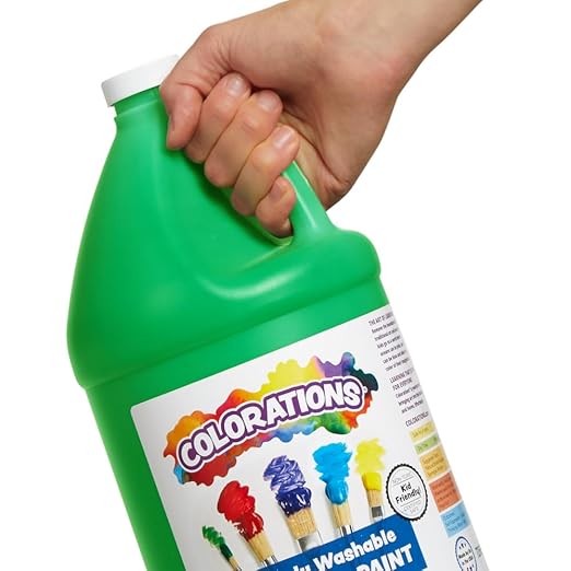 Colorations Simply Tempera Paint, 11 Gallon Set In Vibrant Colors, Matte Finish, Classroom Supplies, Non Toxic, School, Craft, Art Supply Set, Stock Up On Bulk Paints For School