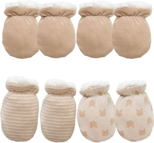 Baby Mittens Sherpa Lined Fleece 0-24 Months Winter