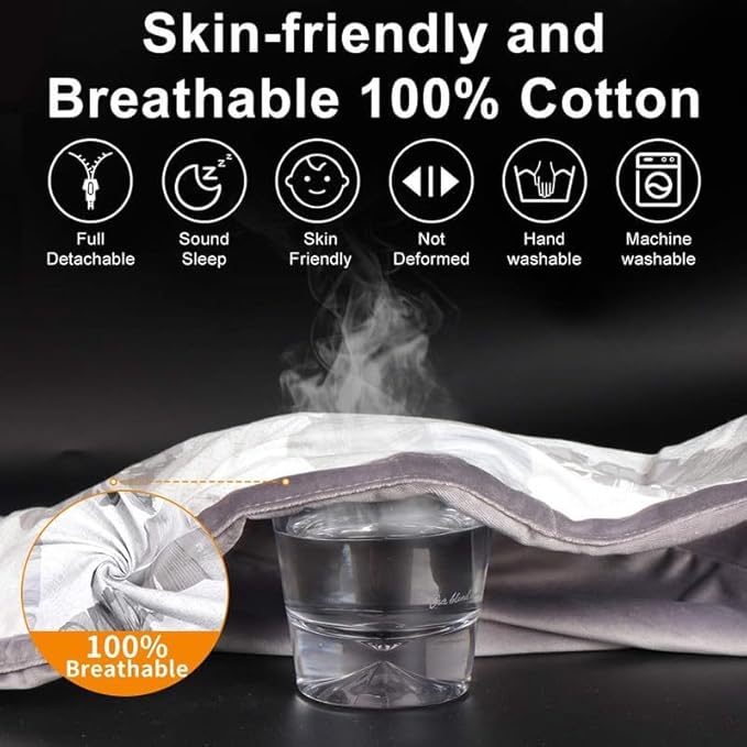 Baby Lounger | Organic Cotton Infant Lounger | Reversible, Adjustable & Portable Floor Lounger | Soft, Breathable, Washable Cover-Grey Leaves