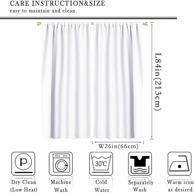 Cartoon Dinosaur Curtains for Kids Boys Girls Home Decor, Astronaut Rocket Funny Outer Space Blackout Rod Pocket Window Drapes for Bedroom Living Room W26xL84in 2 Panels