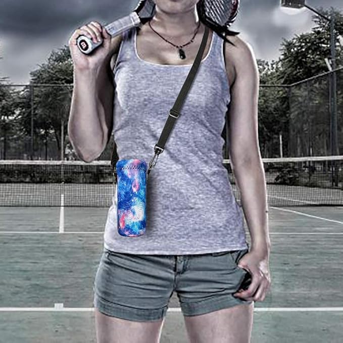 AUPET Water Bottle Bag Carrier,24oz/32oz Insulated Neoprene bottle Sling Holder Case Pouch Cover for 1000ML/750ML Bottles with Shoulder Strap for walking