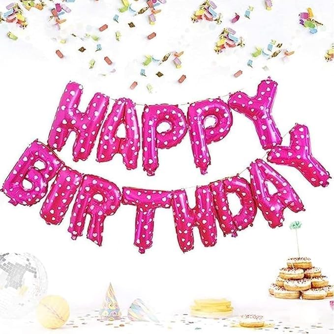 49Pcs - Kitty Birthday Party Decorations Set, Pink Theme with Banner, Balloons, Tablecloth, Cake Toppers.