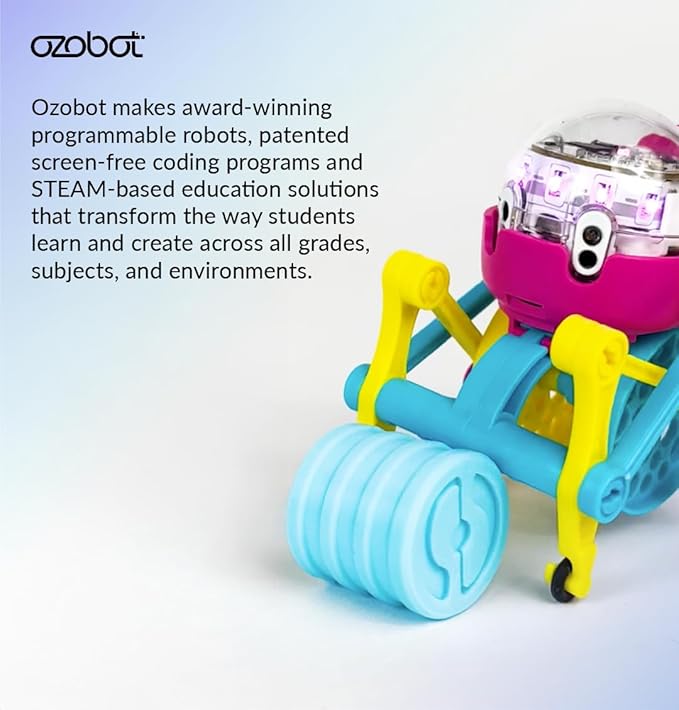 Crawler for Evo Robot - Interactive Programming Accessory, Enhances STEM Education, Develops Critical Thinking, Ideal for Kids Ages 8-13, Surprise Colors, 6 Kits, Evo Required Not Included