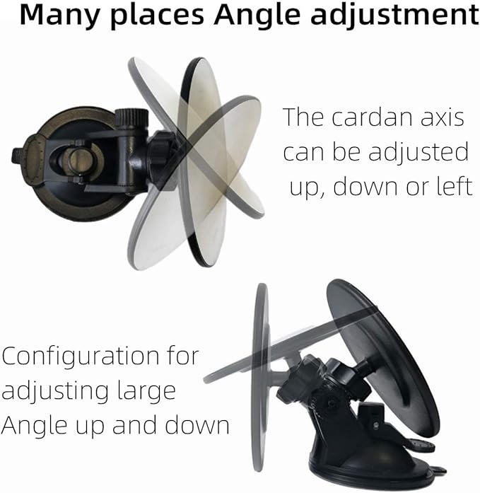 Blind area mirror of rear rear view mirror of baby car Observe convex side mirror of blind area on both sides of car Adjustable front mirror of baby car