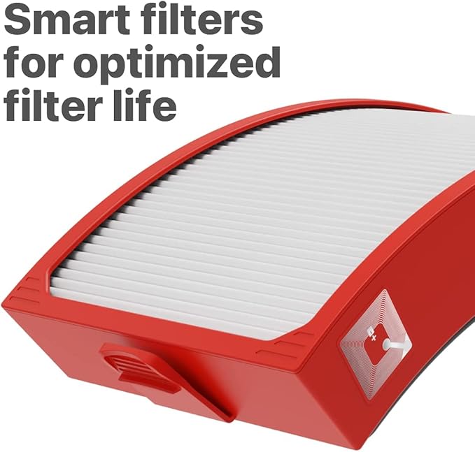 IQAir Atem X Smart Air Purifier for Large Room up to 1650 sq. ft., WiFi App Control, HyperHEPA Filters Wildfire Smoke, Viruses, Bacteria, Allergies, Asthma Triggers, Mold, Made in Germany