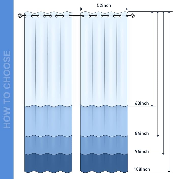 Jekeno Colorful Building Blocks Blackout Curtains - Boys Girls Teens Abstract Geometric Toy Curtains Toddlers Bedroom Playroom Blue Red Yellow Decor Grommet Window Drapes 2 Panel Set, 52"x84"