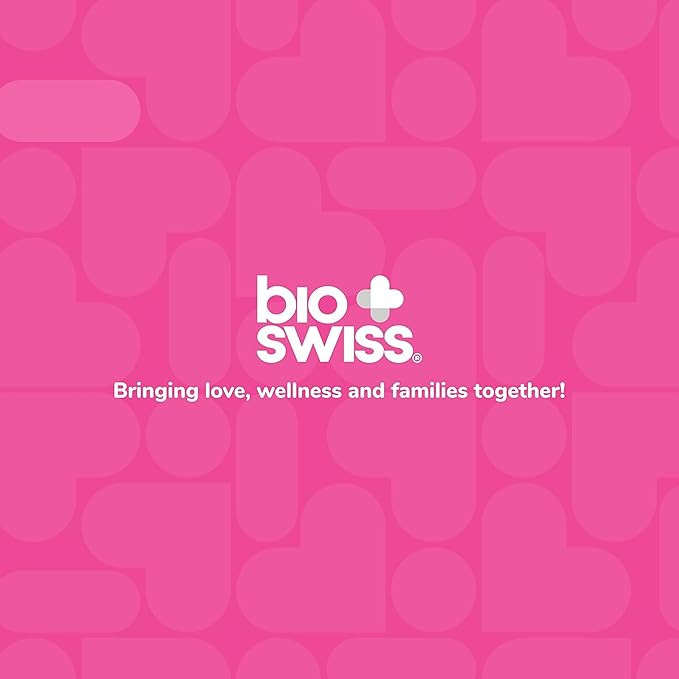 BioSwiss Bandages, Valentine Valentine Heart Shaped Self Adhesive Bandage, Latex Free Sterile Wound Care, Fun First Aid Kit Supplies for Kids, 24 Count