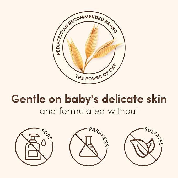 Aveeno Baby Welcome Little One Gift Set, Baby Skincare Set with Nourishing Baby Body Wash & Shampoo, Calming Bath Wash, All Over Baby Wipes, Daily Moisturizing Lotion, & Baby Balm, 5 Items