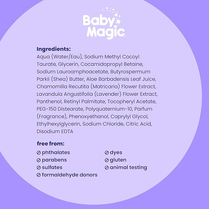Baby Magic Calming Baby Bath, 16.5 Fl Oz