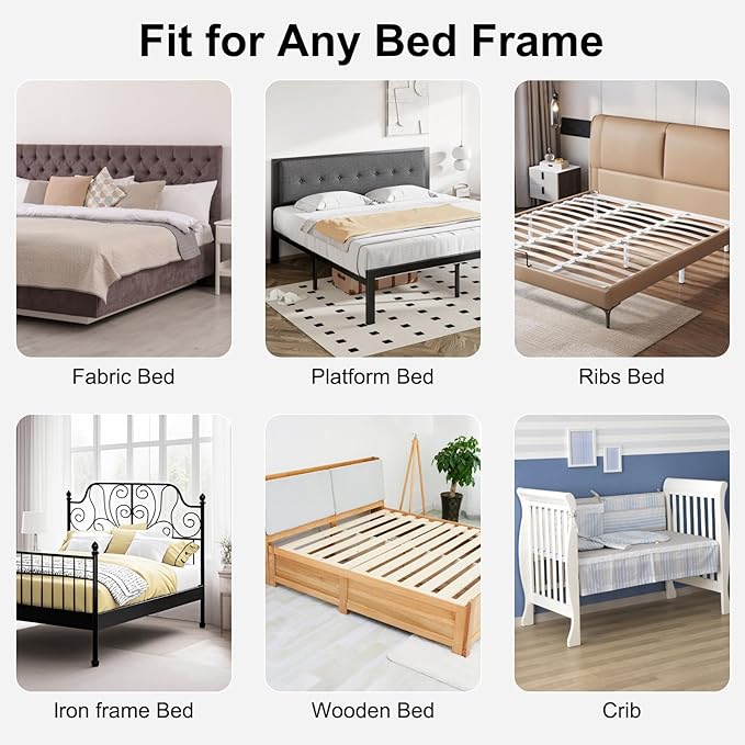 Bed Rail for Toddlers,Swing Down Kids Bed Rails Guard for Twin,Full,Queen,King,Bunk Size Bed,Extral Tall Child Bed Rail Guard with Reinforced Anchor Safety System (Grey, 59inch,1 Side)