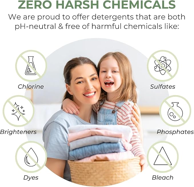 Heritage Park Silk & Wool Spring Magnolia Floral Scent, pH-Neutral Laundry Detergent - Enzymes-Free, Ultra Concentrated (4 fl oz Trial Size)