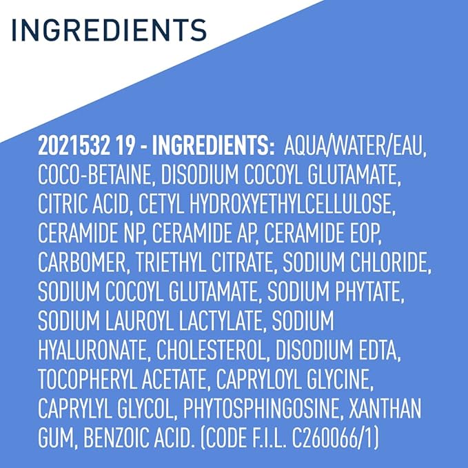 CeraVe Baby Wash & Shampoo, Fragrance, Paraben, & Sulfate Free Shampoo for Tear-Free Baby Bath Time, 8 Ounce