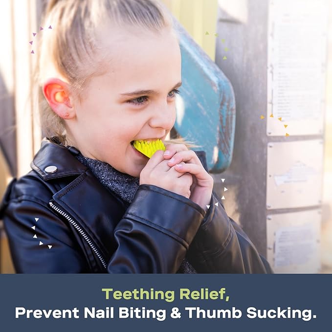 Chewy Necklace Sensory Aid for Kids, Ideal Teething Toy Made from Soft, Smooth, Food-Grade Silicone for Relief and Stimulation. Provides Comfort and Gentle Support for Children.