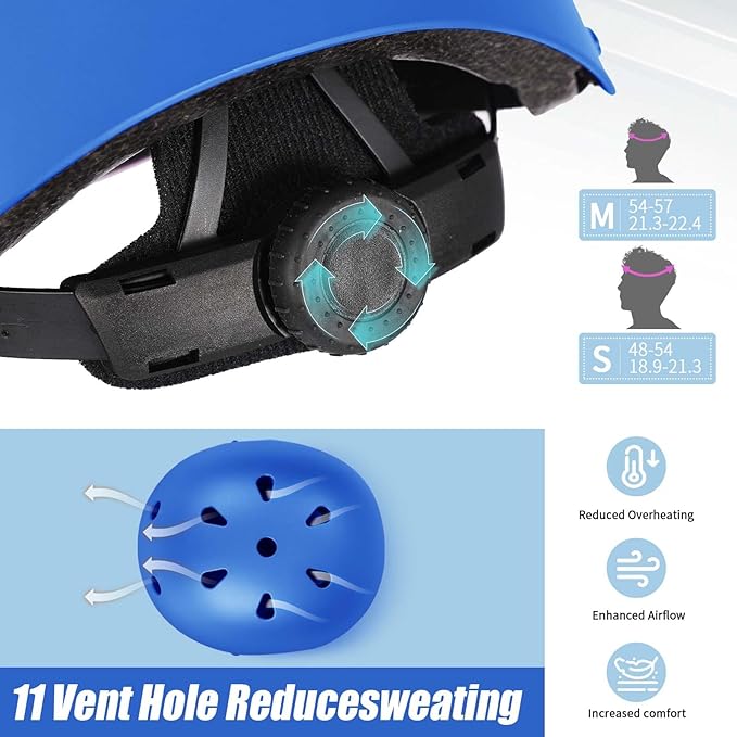 Kids Bike Helmet Set Adjustable Helmet for Ages 3-15 Kids Toddler Boys Girls Youth, Multi-Sport Bicycle Skateboarding Football Rollerskating Scooter Rollerblade Balance Bike Helmets